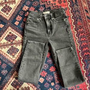 Madewell Perfect Vintage Jean Off Black size 24